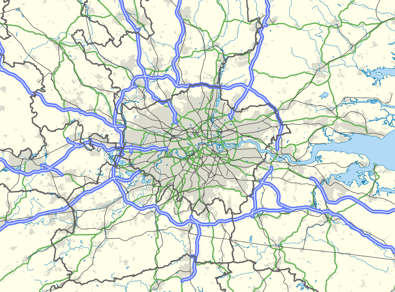 Image Credit London Commuter Belt map by Nilfanion, created using Ordnance Survey data usage rights CC 3.0